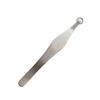 COLLBATH 1PC Stainless Steel Nose Hair Trimming Tool Ergonomic Manual Nasal Hair Clip Remover for Men Women Brow Trimming Scissors Durable Design for Comfortable Grooming view 1