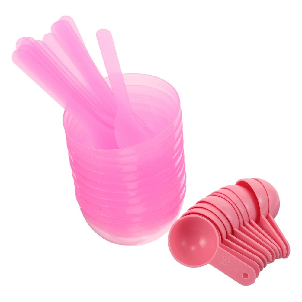 Didiseaon 10 Sets DIY Face Mask Mixing Bowl Set Reliable Skincare Tools with Stick Spoon for Easy Application Travel and Spa Use Versatile for Masks Serums and Lotions