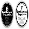 Gentlemen Republic Classic & Stiff Pomade Combo for Men - Water Based Pomade for Medium Hold & Shine, Premium Mens Hair Styling Products with No Beeswax - Ideal for Classic Styles, 4oz view 1