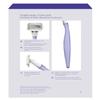 Flamingo Razors for Women, 1 Women's Razor Handle (Lilac), 13 Razor Five-Blade Refills, and 1 Shower Holder view 2