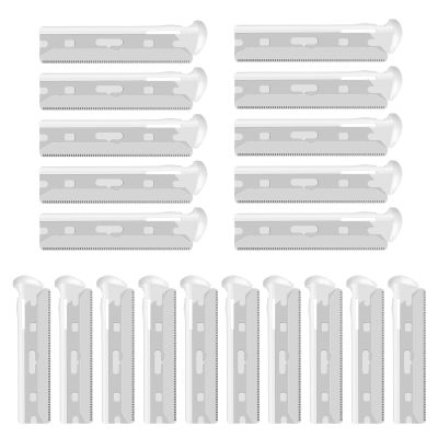 Replacement Blades Compatible with Tweezerman Facial Razor, 20 Count (Pack of 1)