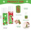 50 Pcs Christmas Lip Balm Bulk Lip Care Moisturizing and Nourishing Lip Balm Christian Religious Holiday Party Gift for Women Girls Coworkers (Green and Red) view 2