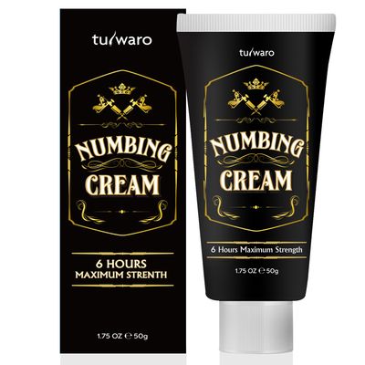 tuiwaro Numbing Cream Maximum Strength: Numbing Cream Extra Strength with Emu Oil and Arnica 50ml