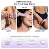 Bikini Trimmer for Women, 3 in 1 Electric Razors for Women - Cordless Body Shaver for Trip - IPX7 Waterproof with LED Display, Ceramic Blade, Rechargeable Lady Trimmer for Underarm Body Leg Face view 4