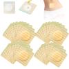 40Pcs Castor Oil Patches 2.75" Disposable Spunlace Belly Button Patch No-Wash Castor Oil Wraps Pads for Stomach view 1
