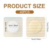 40Pcs Castor Oil Patches 2.75" Disposable Spunlace Belly Button Patch No-Wash Castor Oil Wraps Pads for Stomach view 2