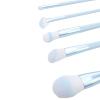 10 Pcs Professional Makeup Brush Set, Portable Synthetic Cosmetic Brushes with Storage Case, Ideal for Travel and Daily Makeup Application view 2
