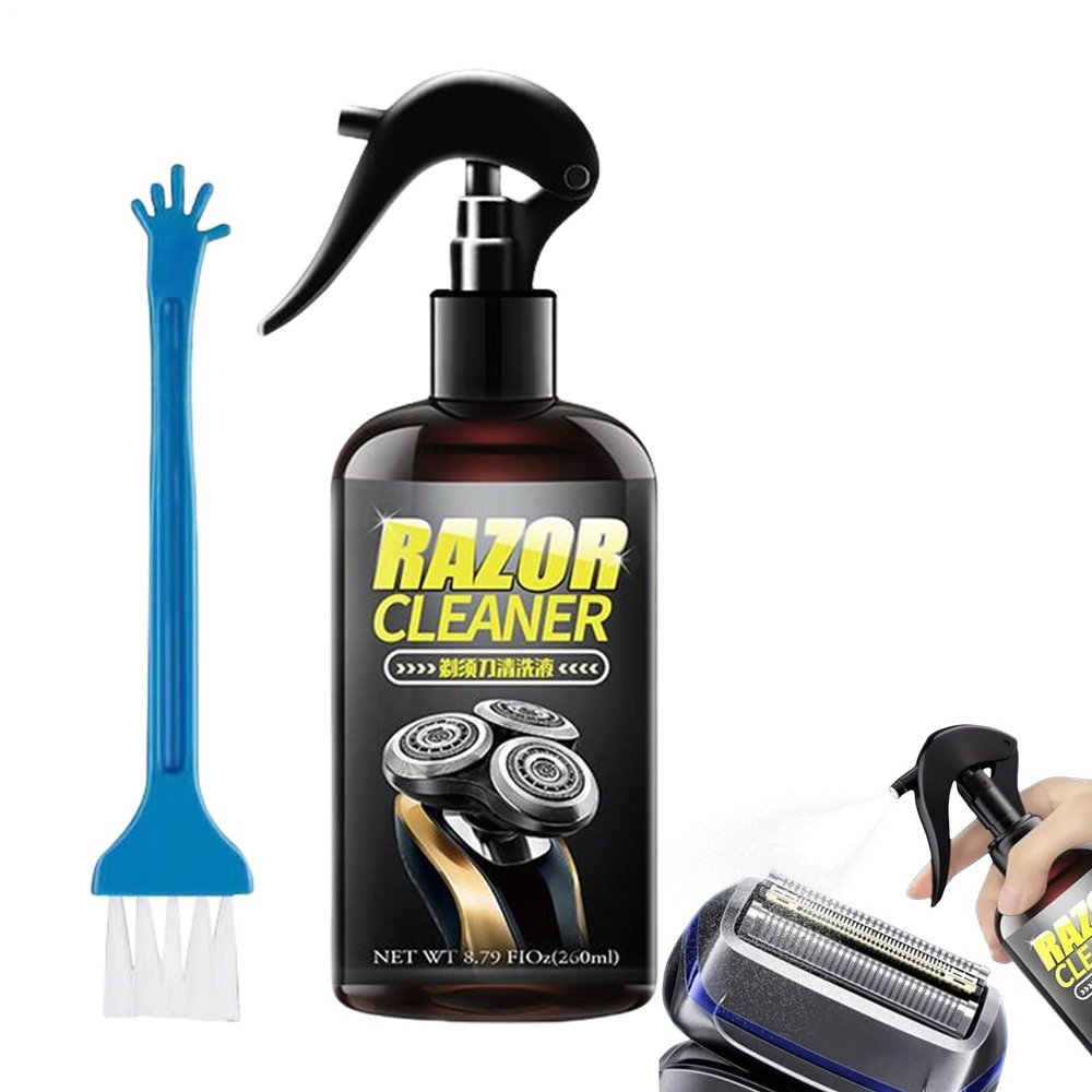 Trimmer Cleaning Spray  Blade Shield, Tool | Odorless Agent, Long-Lasting Metal Preserver, Moisture-Free Spray for Electric Groomers, Hair Clippers, Facial Shavers Maintained