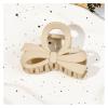 10Pcs Bow Hair Clips for Women, Girls, Sturdy and Durable, 3.15Inch Hair Bows for Thin and Thick, Nonslip, Hair Accessory, Clothing Accessories (Light Coffee1) view 1