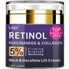 Neck Firming Cream with Retinol & Collagen  Tighten & Lift for Women & Men | Anti-Aging, Hydrating Day & Night Moisturizer (1.86 oz) view 1