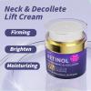 Neck Firming Cream with Retinol & Collagen  Tighten & Lift for Women & Men | Anti-Aging, Hydrating Day & Night Moisturizer (1.86 oz) view 2