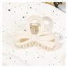 10Pcs Bow Hair Clips for Women, Girls, Sturdy and Durable, 3.15Inch Hair Bows for Thin and Thick, Nonslip, Hair Accessory, Clothing Accessories (Milk White1) view 1