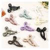 10Pcs Bow Hair Clips for Women, Girls, Sturdy and Durable, 3.15Inch Hair Bows for Thin and Thick, Nonslip, Hair Accessory, Clothing Accessories (Pink) view 2
