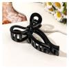 10Pcs Bow Hair Clips for Women, Girls, Sturdy and Durable, 3.94Inch Hair Bows for Thin and Thick, Nonslip, Hair Accessory, Clothing Accessories (Black) view 1