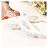 10Pcs Bow Hair Clips for Women, Girls, Sturdy and Durable, 3.94Inch Hair Bows for Thin and Thick, Nonslip, Hair Accessory, Clothing Accessories (White) view 1