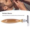 BRRNOO Men Beard Kit, Vintage Shaving Kit, Stainless Steel Double Sided Blades Shaving Set for Men Tool, Hair Care Set, Beard Grooming Set for Home Travel view 4