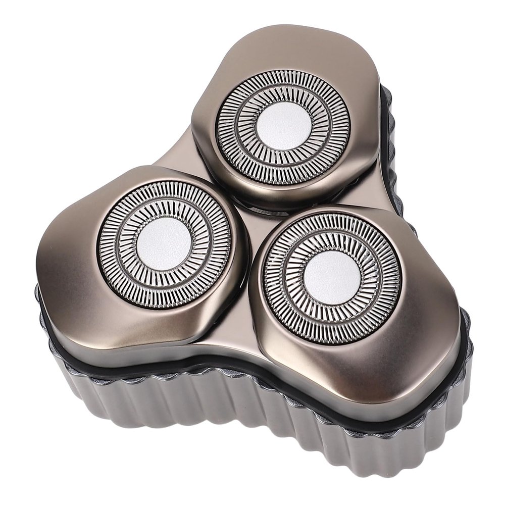 BRRNOO Portable Beard Trimmer with Magnetic Suction Design, 3D Floating Heads, for Home and Travel, Made of Electroplated Alloy Material, Suitable for Various Environments