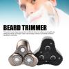 BRRNOO Portable Beard Trimmer with Magnetic Suction Design, 3D Floating Heads, for Home and Travel, Made of Electroplated Alloy Material, Suitable for Various Environments view 4
