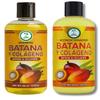 Batana Oil Shampoo with Collagen, Rosemary & Aloe Vera & Conditioner Combo  16.9 fl oz Each  Nourishing & Moisturizing Combo  Salt-Free, Paraben-Free  For Dry & Thinning Hair  Men & Women view 1