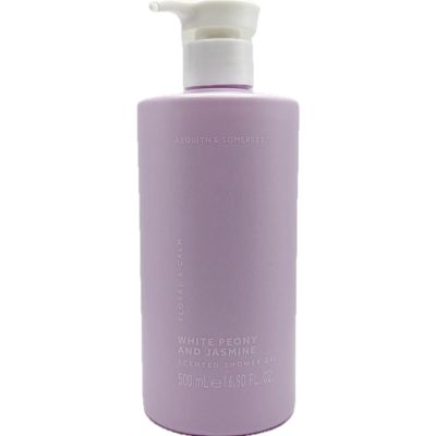 Asquith & Somerset White Peony and Jasmine Scented Shower Gel, 16.90 Fl Oz, 500ml