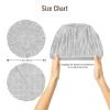 Silk Bonnet for Sleeping Women Men, Gray Hand Drawn Grid Print Soft Adjustable Elastic Satin Bonnet for Sleeping, Comfy Similar Silk Curly Hair for Sleep view 2