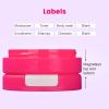 Gemice Travel Containers for Toiletries, Magnetic Travel Containers, TSA Approved Cream Jars with Toiletry Bag, Leak-proof Small 1oz Capsules Set with Multiple Labels for Organization (4 Pack) view 4