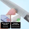 3 Pack Curved Nail File - Stainless Steel Double Sided Cuticle Cleaner & Polish Tool - Professional Manicure Kit for Natural Nails, Portable & Durable view 4