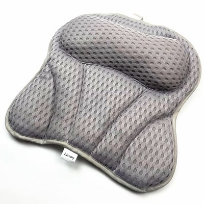 Bath Seat Pillow for Bathtub, Bathtub Seat Cushion for Tub with Non-Slip Suction Cups, Spa Pillow Shower Seat Cushion Bath Tub Cushion for Soaking Tub in Bathroom