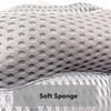 Bath Seat Pillow for Bathtub, Bathtub Seat Cushion for Tub with Non-Slip Suction Cups, Spa Pillow Shower Seat Cushion Bath Tub Cushion for Soaking Tub in Bathroom view 4