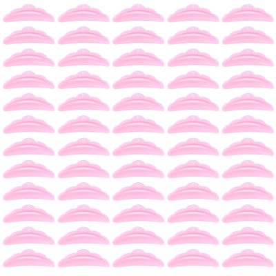 100Pcs Small Lash Lift Pads, Lash Lift Shields, Silicone Reusable for Perm Curls Kits, Lash Lifting Makeup Tool (S Size)