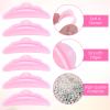 100Pcs Small Lash Lift Pads, Lash Lift Shields, Silicone Reusable for Perm Curls Kits, Lash Lifting Makeup Tool (S Size) view 3