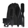 NinthAvenue Basics Sleek Barber Brush and Comb Stylish Grooming, Pouch Package view 2