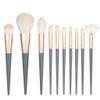 10 X Cosmetic Brush Set for Cosmetic Foundation, Blush Powder, Eye Shadow and Beauty Tools view 1