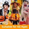 10 Sheets YEFIUO Halloween Temporary Tattoos Set,Halloween Party Face Body Decorations,Prank Makeup Pumpkin Cartoon Mini Fake Tattoos Stickers for Kids Adults Halloween Rave Decor,Water Transfer Print view 4