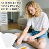 BOROLA Disposable Portable Non-Woven Hair Removal Strips 1.3x4 Inches for Beauty Body Care, Beeswax Special White Paper10 Pcs view 4