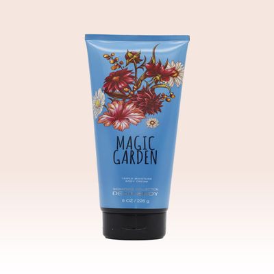 Body Butter Mousse for Women 8 oz / 226 g Hydrating & Nourishing Body Care Non-Greasy, Whipped Body Cream with Grapefruit, Lily & Amber Notes Daily Body Glaze & Skin Moisturizer (Magic Garden)