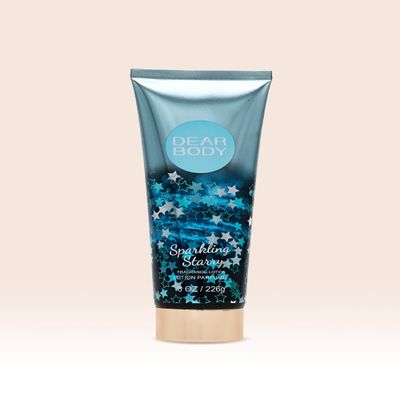 Body Butter Mousse for Women 8 oz / 226 g Ultra-Moist & Smooth Whipped Body Cream Fast-Absorbing Daily Moisturizer with Lavender, Rosemary, Sea Water & Woody-Floral Symphony (Sparkling Starry)
