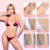 Bikini Trimmer for Women, 2-in-1 Dual Head Electric Razors for Women Pubic Hair, Waterproof Wet/Dry Use Body Hair Trimmer and Face Shaver, Rechargeable Hair Removal for Bikini Legs Arm Sensitive Skin view 3