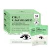 30 Count Eyelid Wipes, Gentle Eyelid Cleansing Wipes with Tea Tree Oil, Moisturizing Eye Wipes for People with Dry Eyes, Itchy, Styes & Blepharitis, Eyelid & Lash Wipes Individually Wrapped for Travel view 1