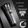 Electric Razor for Men with an Extra Head,Waterproof Electric Shaver, Rechargeable Cordless Shavers,USB-C Fast Charging,LED Display,Wet/Dry view 2