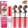 3PCS Eyebrow Tattoo Gel Peel Off WaterproofLong-lastingSmudge ProofEyebrow Gel for Women,DIY at Home,Christmas Day Gift Set(Dark brown+brown+black) view 1