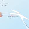 Eyebrow Scissors With Comb, Eyebrow Trimmer For Men, Stainless Steel Trimmer Scissor, With Comb For Facial Hair Removal, Grooming Shaping Shaver, Cosmetic Makeup Access Kits view 4