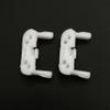 2X White Shaver Blade Backing Plastic Piece scparts Replacement For Razor 9867-100 9869 9876 9876L 9880 9880L 9884 9884L 9885 view 3