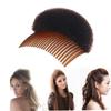 1PC Volume Hair Styling Clip Bun Maker Hair Insert Tool Multifunctional Accessories With Comb For Instantly Hairstyle(Brown) view 2