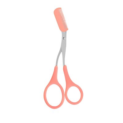Eyebrow Scissors For Women, Eyebrow Trimmer For Men, Brow Trimmer With Comb Trimming Kits, Nonslip Eye Brow Trimmer, Scissors Makeup Tool Salon Grooming