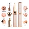 Electric Eyebrow Razor, 4-in-1 Facial Epilator, Nose Hair Trimmer, Painless Hair Remover, Washable Head Design, Compact Body Tool, Perfect for Women, Arms, Legs, Face, Body Grooming, (ABS) view 4