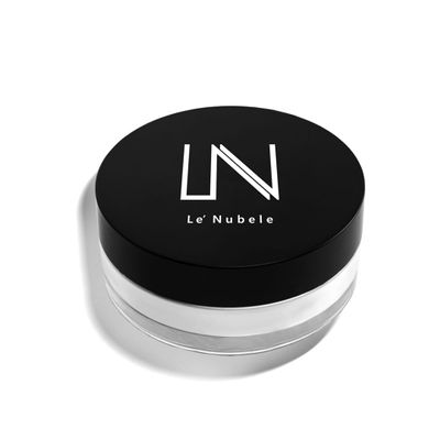 Le Nubele Azulene Face Cover Fixing Powder Translucent Setting Loose Powder for All Skin Types, Instant Blur Filter, Pore Cover, Soft-Focus Matte Finish, Korean Mini Makeup, Travel Size 3g / 0.10 oz