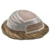 Hair Wonders Fine Mono Mens Toupee Hair Replacement System For Men Lace Front Hairpiece for Men Hair System Mens Hairpieces (#22R Light Blonde, 8x10-120% Light Medium Density) view 3