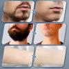 Mini Electric Razor - Transparent Mini Electric Shaver with Low Noise, Portable Travel Shavers for Men, Rechargeable Shaver, Cordless Shaving, Wet and Dry Shave, Waterproof (Blue) view 4