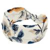 1 Pack Bohemian Floral-84 Elastic Soft Fabric Non-Slip Women's Fashion Headbands - Soft, Wide, and Stylish for All Occasions view 1